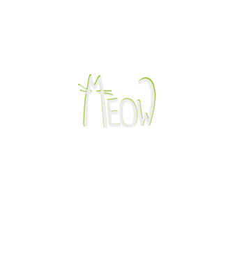 Cica betűk - Meow  minta fehér pólón
