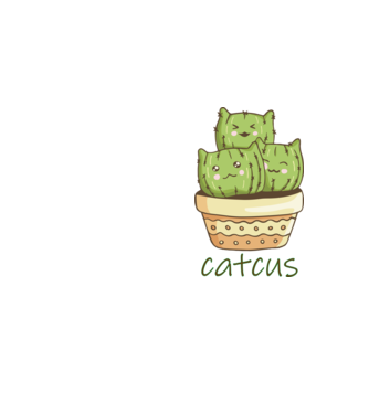 Cica - kaktusz - Catcus minta neonsárga pólón