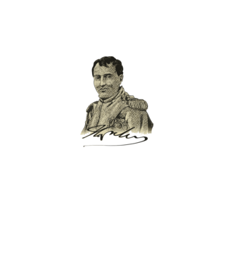 Napoleon Bonaparte  minta fehér pólón