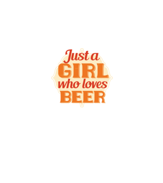 Lány aki szereti a sört - Girl loves beer minta szürke pólón
