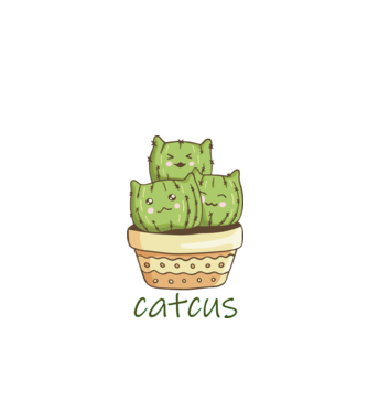 Cica - kaktusz - Catcus minta piros pólón