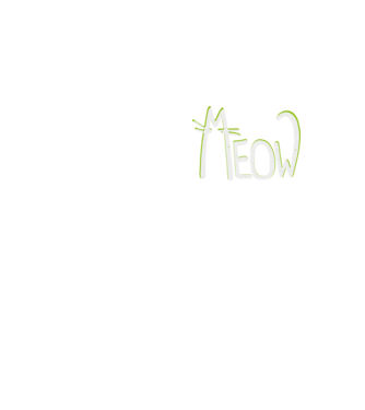 Cica betűk - Meow  minta neonsárga pólón