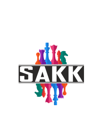 SAKK minta fehér pólón