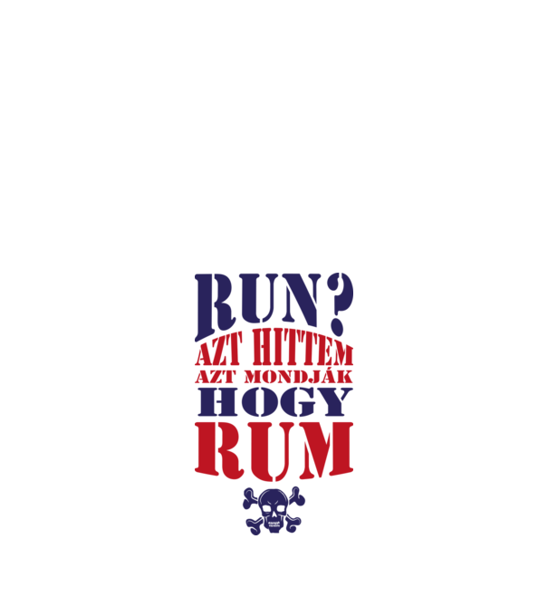 Azt hittem rum minta homokszín pólón
