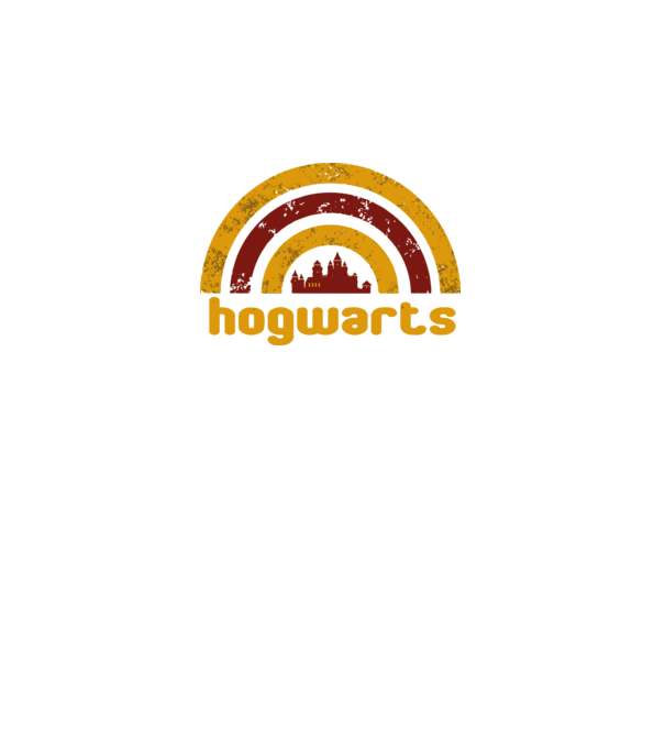 Hogwards minta fekete pólón