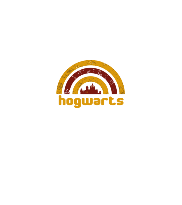 Hogwards minta fekete pólón