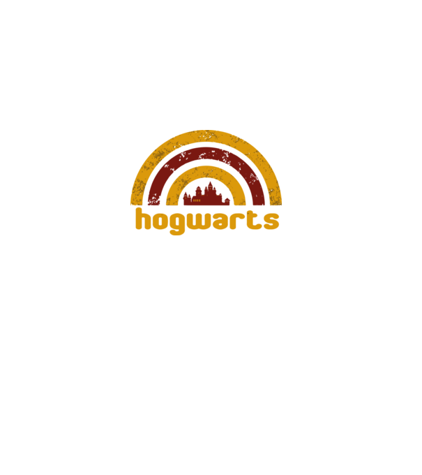 Hogwards minta fekete pólón