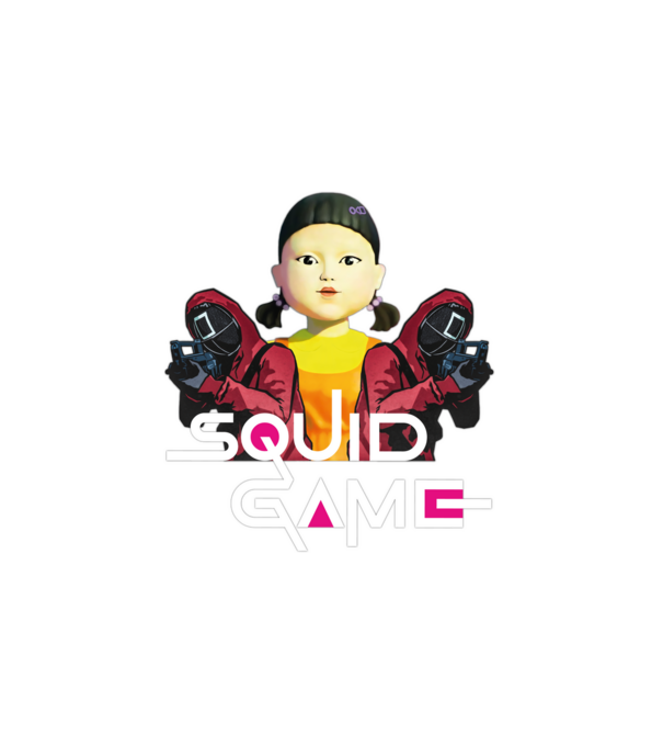 Squid game - Nyerd meg az életed minta fehér pólón