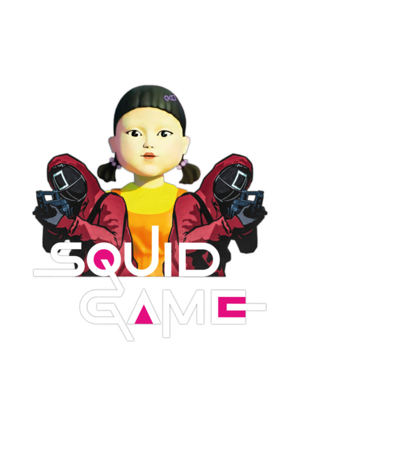 Squid game - Nyerd meg az életed minta fehér pólón