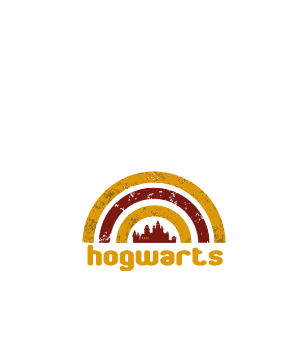 Hogwards minta fekete pólón