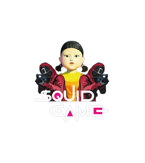 Squid game - Nyerd meg az életed minta fehér pólón