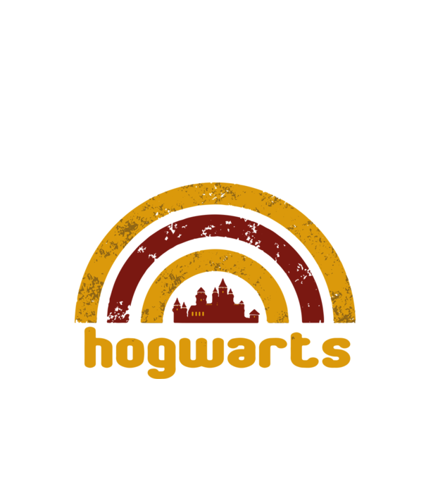 Hogwards minta fekete pólón