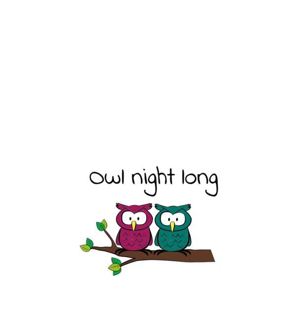 owl_night_long minta homokszín pólón