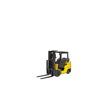 Targoncás vagyok - Mindent IS elviszek! minta fekete pólón