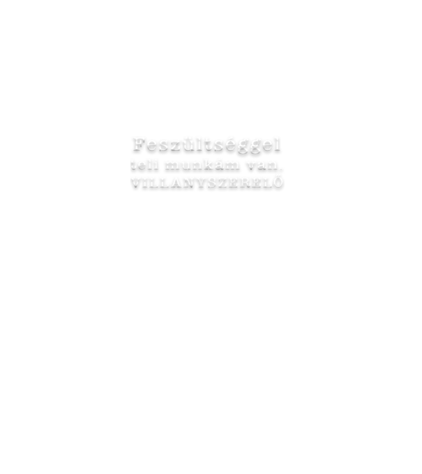 Feszültséggel teli munkám van minta fekete pólón