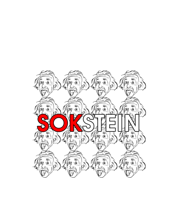 Einstein - Sokstein minta almazöld pólón