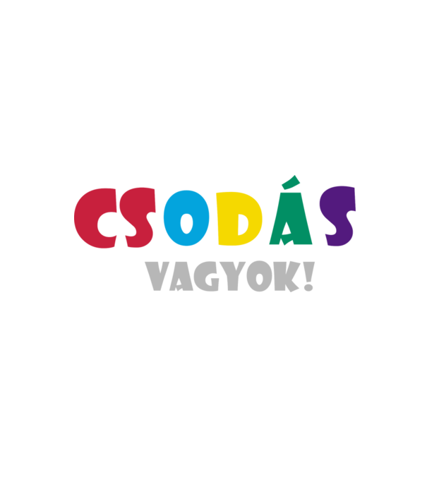 Csodás vagyok minta fekete pólón