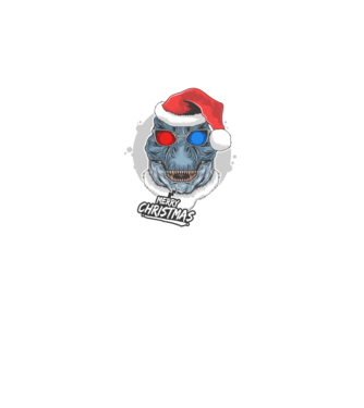 Merry Christmas 4 minta fekete pólón