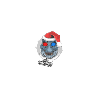 Merry Christmas 4 minta fekete pólón