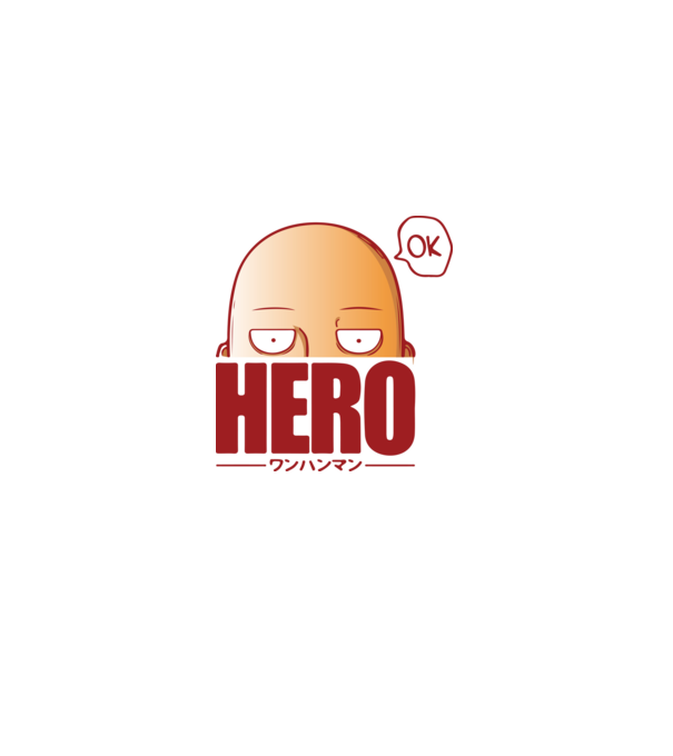 One-Punch Man minta piros pólón