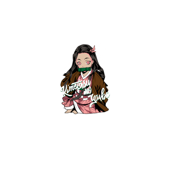 Demon Slayer - Kimetsu no Yaiba minta fekete pólón
