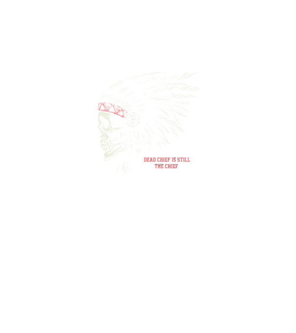 Dead Chief 2 minta sötétkék pólón