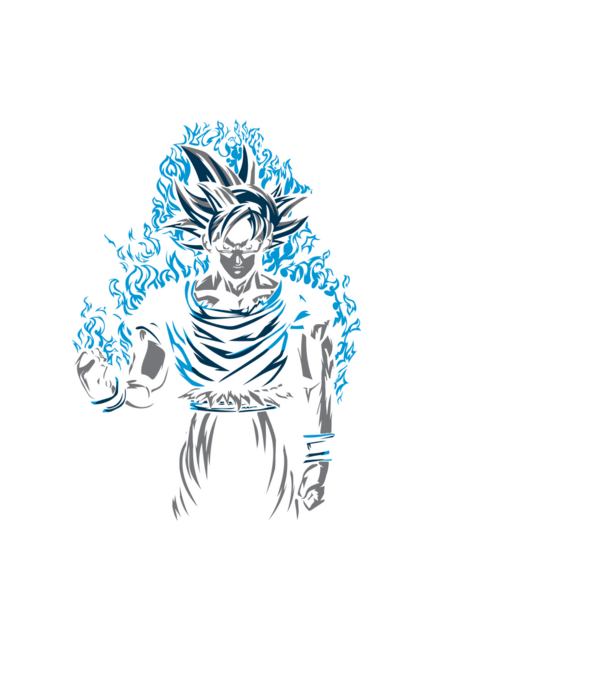 Son Goku minta fekete pólón