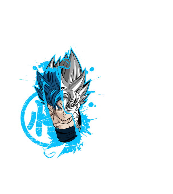 Son Goku minta fehér pólón