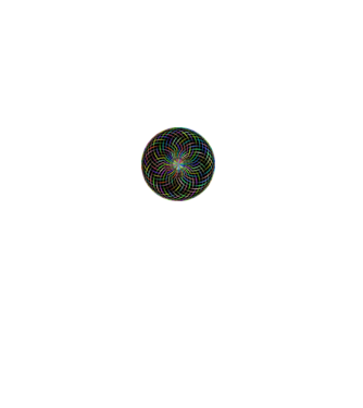 Mandala minta farmerkék pólón