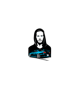 Paul Walker - Nissan Skyline R34  minta homokszín pólón