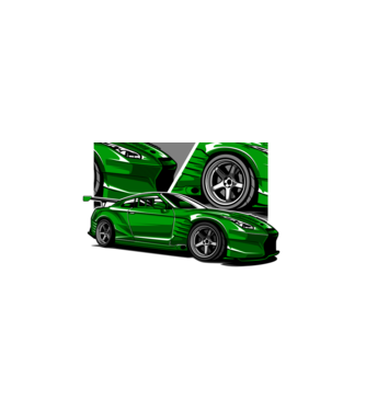 Nissan GT-R  minta fekete pólón