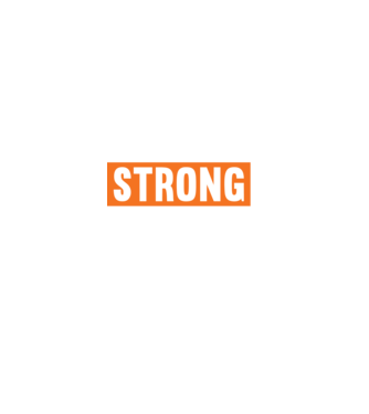 Sore Today Strong Tomorrow minta fekete pólón