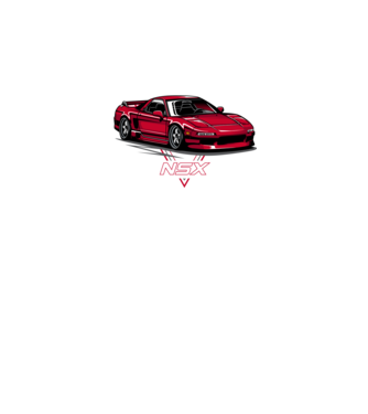 Honda NSX minta fekete pólón