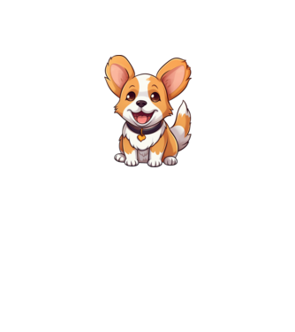  Aranyos Pembroke Welsh Corgi  minta fehér pólón
