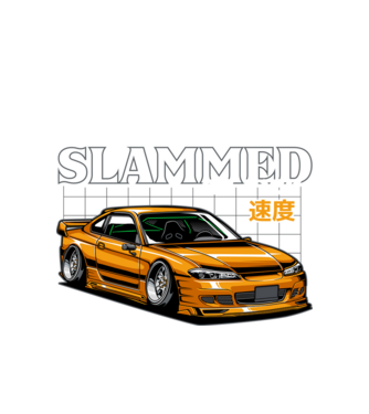 Nissan Silvia minta fehér pólón