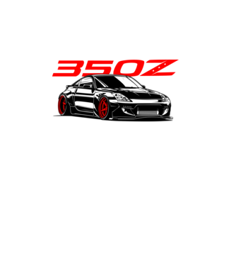 Nissan 350Z minta fekete pólón