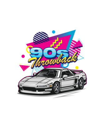 Honda NSX  minta fehér pólón