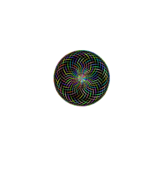 Mandala minta királykék pólón