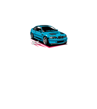 BMW M3 minta fekete pólón