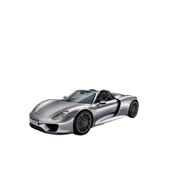 Porsche 918 Spyder minta fehér pólón