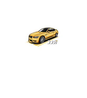 BMW 335i M-Power minta fekete pólón