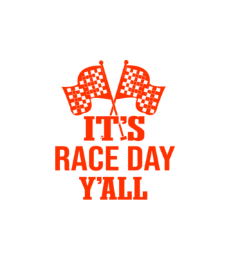 It's race day y'all - Versenynap van!  minta homokszín pólón