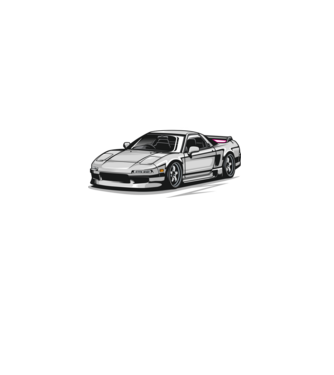 Honda NSX minta farmerkék pólón