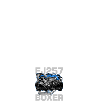 Subaru EJ257 Boxer Engine (motor)  minta sötétkék pólón