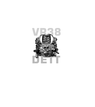 Nissan VR38 DETT Engine (motor)_2 minta fekete pólón
