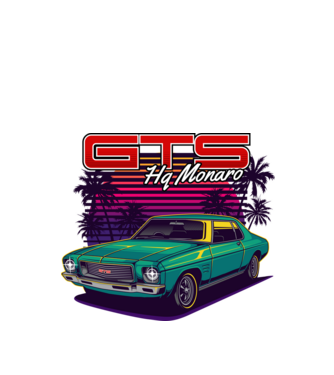 Holden Monaro GTS minta fehér pólón