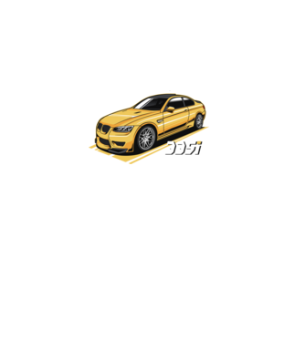 BMW 335i M-Power minta fekete pólón