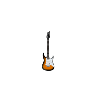 Elektromos gitár - Superstrat minta fehér pólón