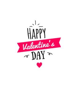 Boldog Valentin-napot - Happy Valentines Day!  minta homokszín pólón