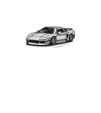 Honda NSX minta fekete pólón